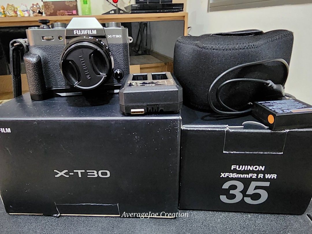 Fujifilm Xt30 with 35mm F2 Prime Lens, Photography, Cameras on Carousell
