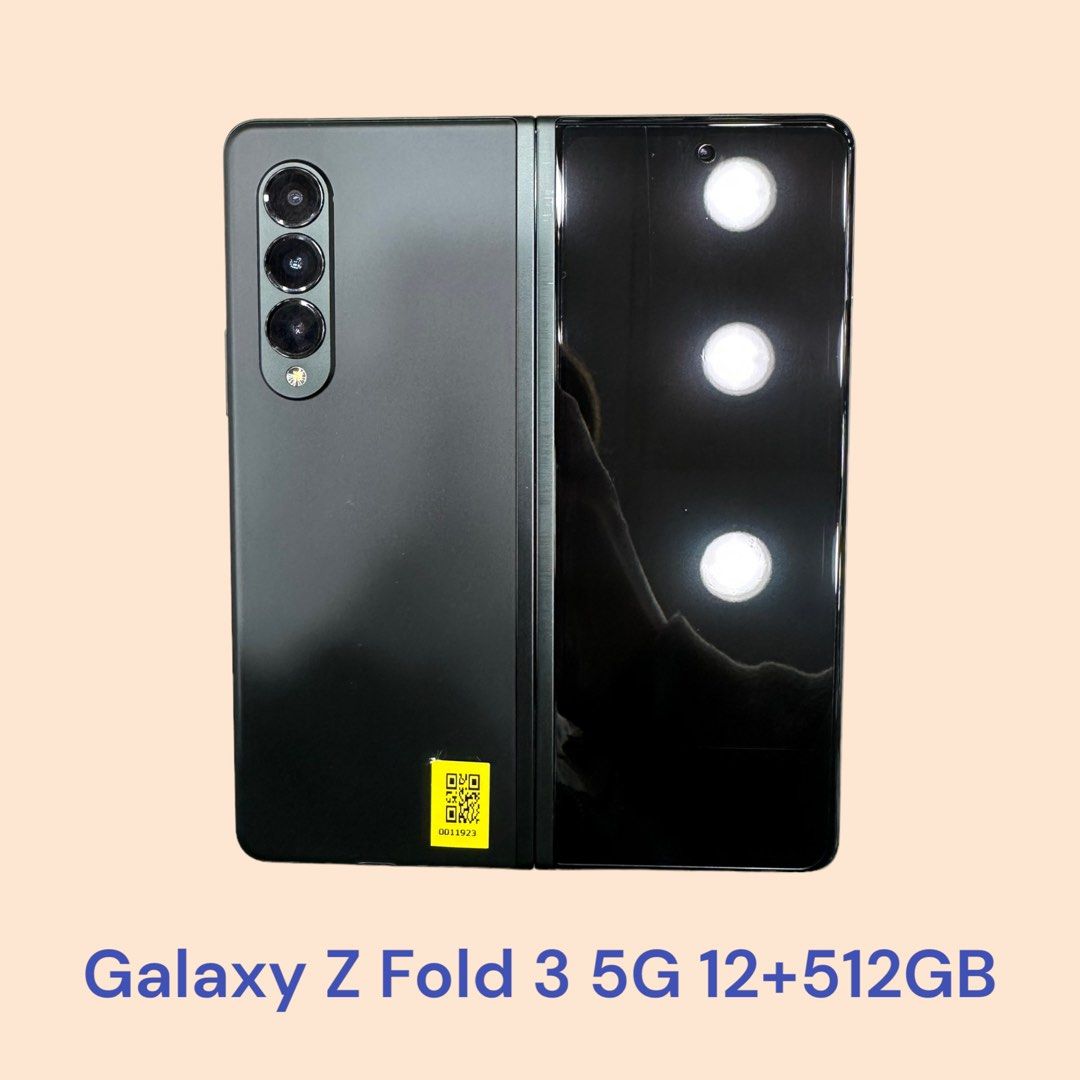 Galaxy Z Fold 3 5G 12+512GB, 手提電話, 手機, Android 安卓手機