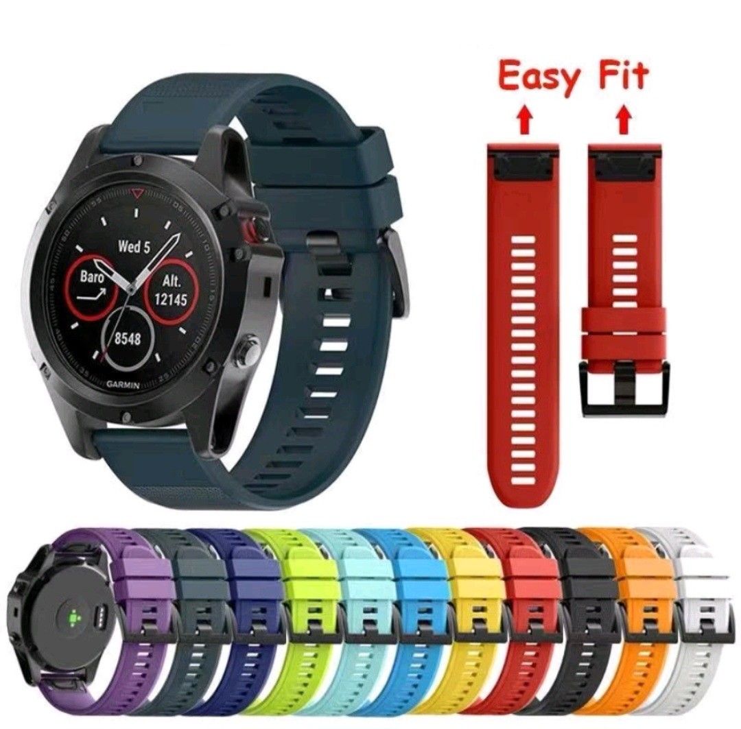 Smart Watch Bracelet Band Waterproof Strap Fit Garmin Fenix 7X Tactix Delta  26mm