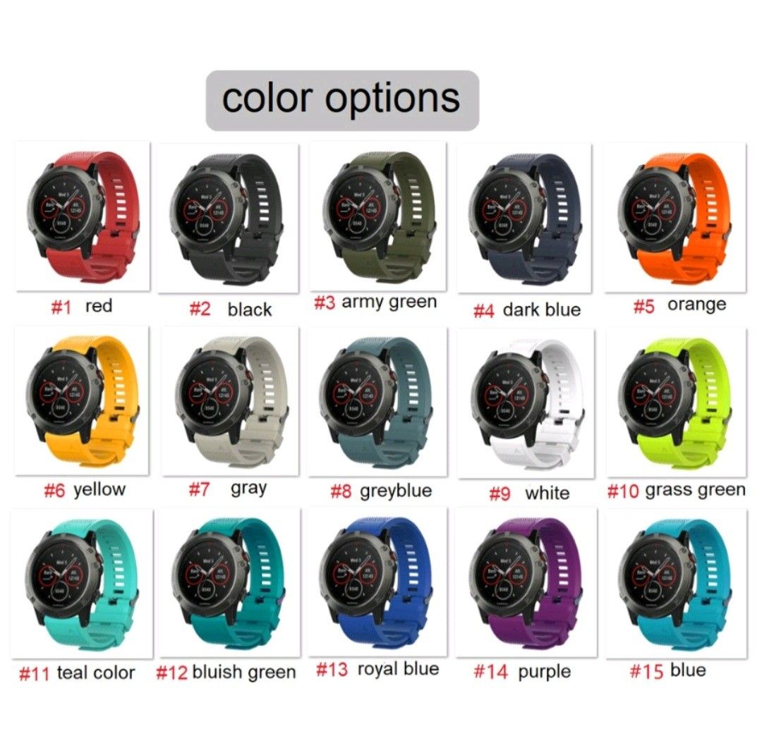 Garmin fenix 5 plus sapphire titanium bezel orange sales rubber strap