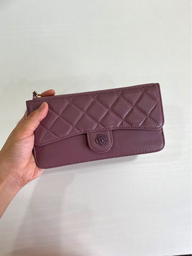 Louis Vuitton Zippy Wallet Taupe Lamb