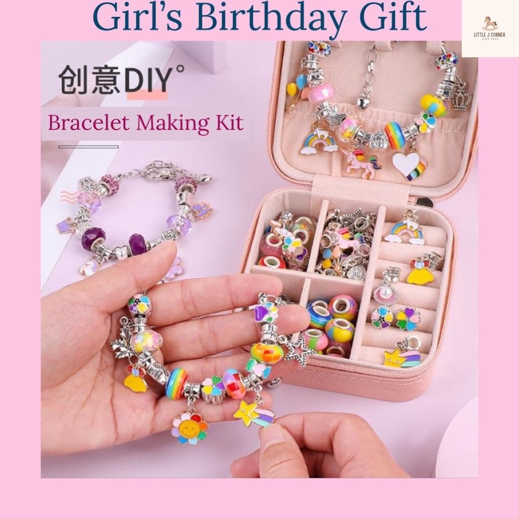Girls Toys Girl Birthday Gift Bracelet Making Kit Hobbies Toys