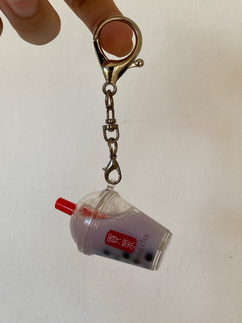 Gong Cha bubble tea keychain, Hobbies & Toys, Stationery & Craft, Other Stationery & Craft on