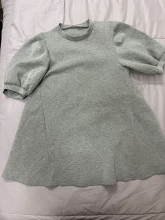Gray neoprene doll dress