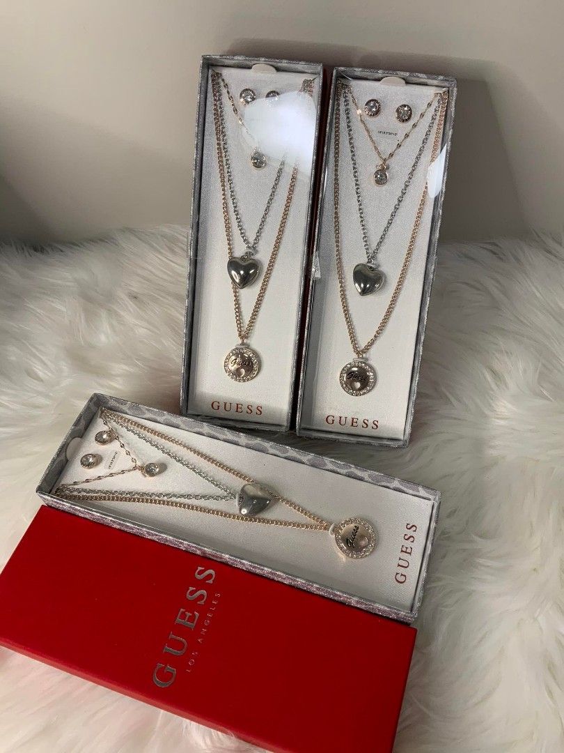 Guess los angeles earrings cheap