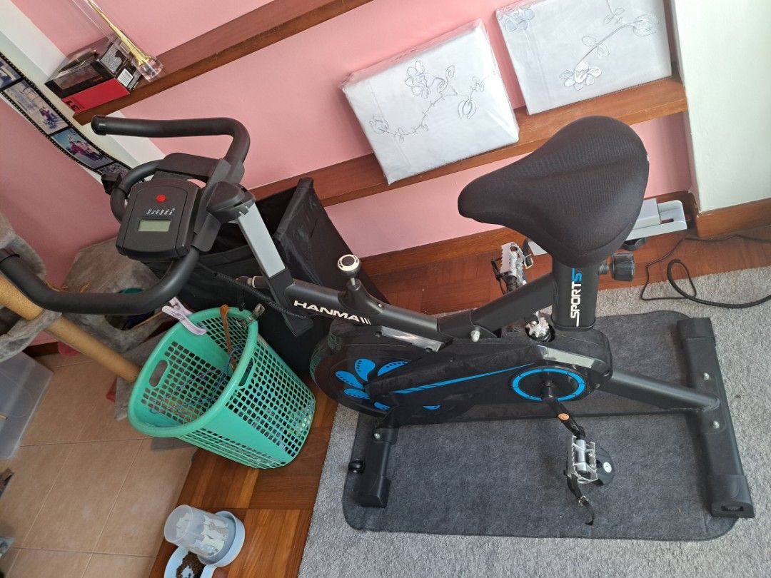 Hanma Exercise Bicycle, Sports Equipment, Exercise & Fitness, Cardio