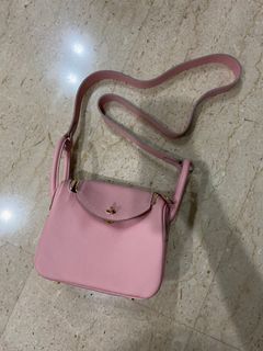 Hermes Lindy 20 Mauve Sylvestre in Togo with GHW