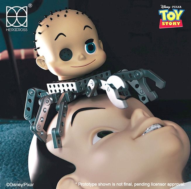 Herocross Hvs #091 Disney Toy Story Baby Head Figure Doll Toy, Hobbies &  Toys, Toys & Games On Carousell