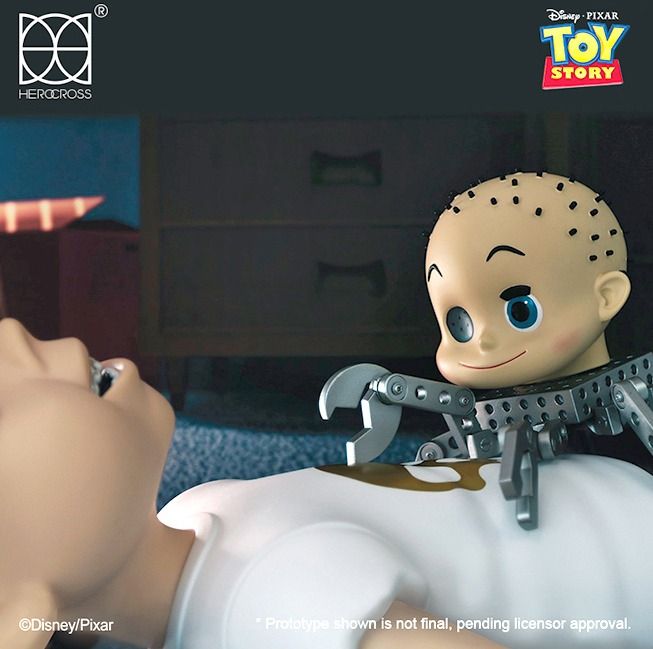 Herocross Hvs #091 Disney Toy Story Baby Head Figure Doll Toy, Hobbies &  Toys, Toys & Games On Carousell