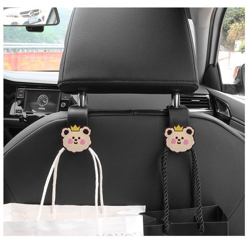 High Quality Car Black Plastic Seat Back Hook Headrest Handbag Storage  Holder Multifunction Hooks Interial Trim Tool, Car Accessories, Accessories  on Carousell