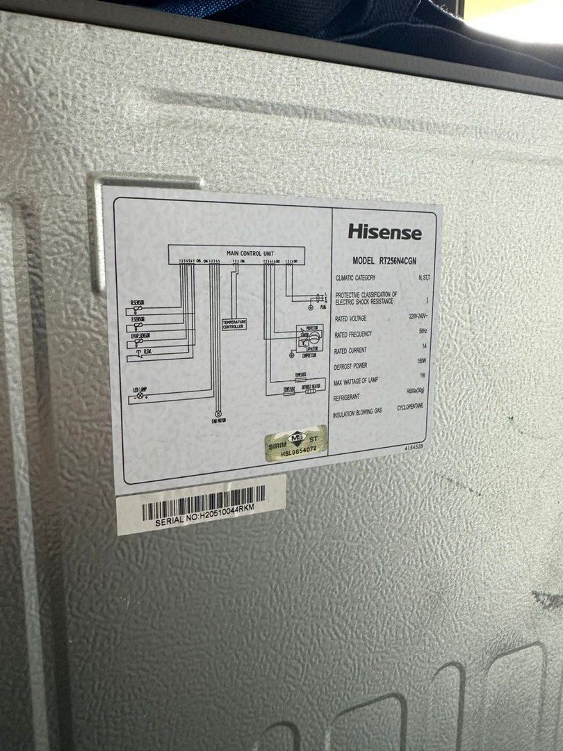 Hisense fridge (need repair), TV & Home Appliances, Kitchen Appliances