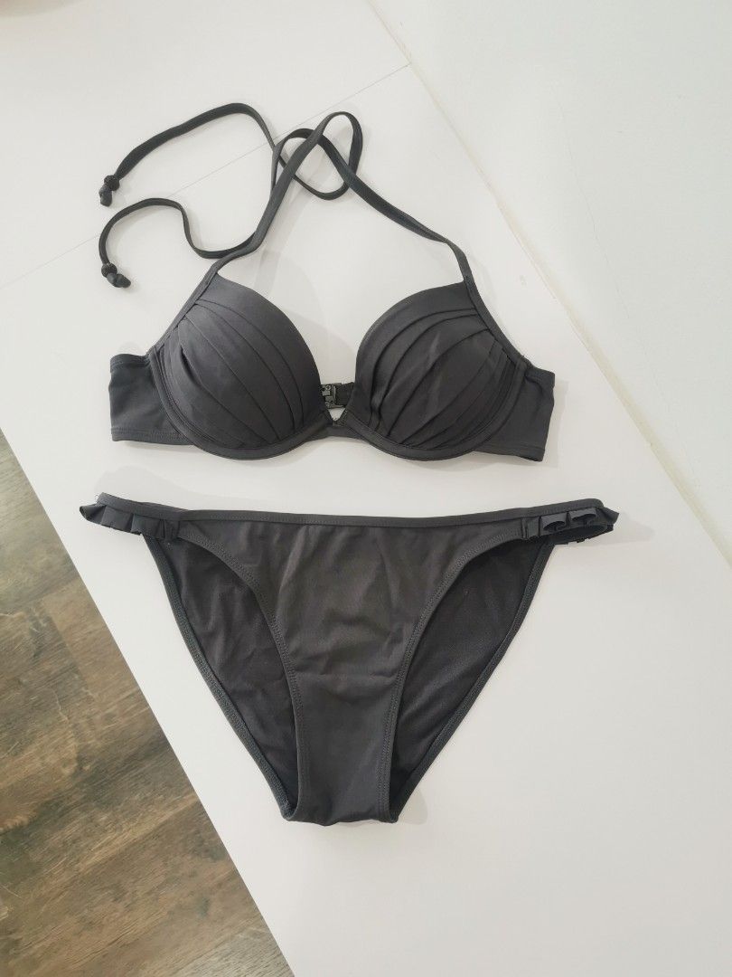 H&m grey bikini deals