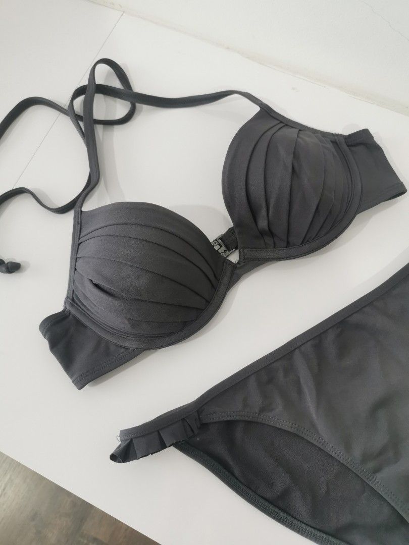 H&m deals grey bikini