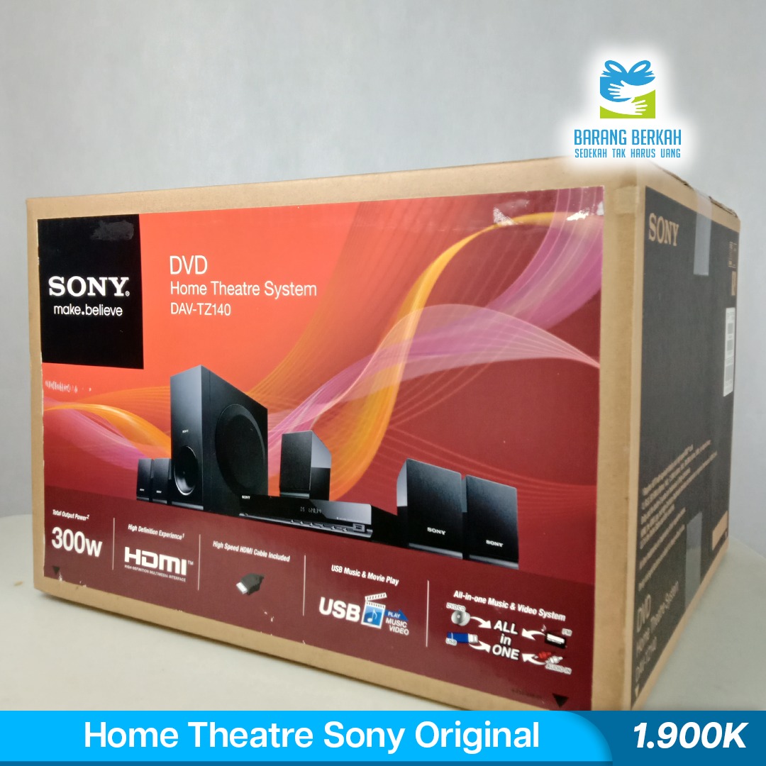 Home Theatre Sony DAVTZ140 Sony Original Home Theater on Carousell