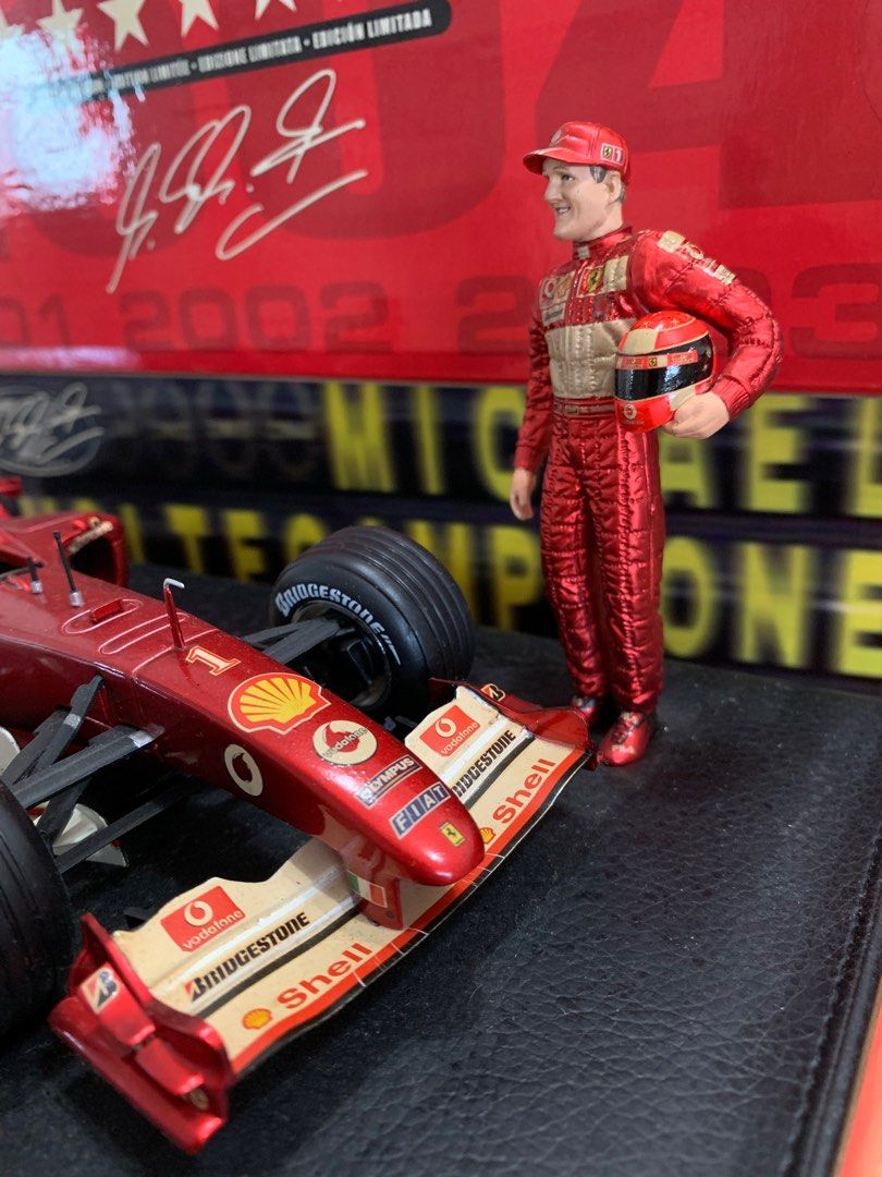 Hot Wheels 1:18 Michael Schumacher 7 Times World Champion, Hobbies