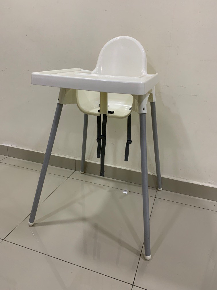 IKEA baby high chair white, Babies & Kids, Nursing & Feeding, Baby