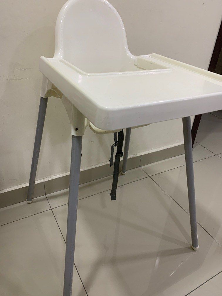 IKEA baby high chair white, Babies & Kids, Nursing & Feeding, Baby