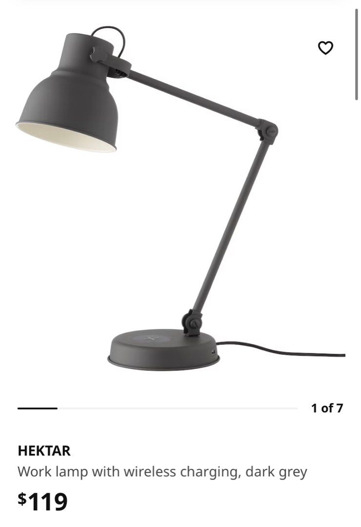 Hektar wireless charging lamp new arrivals