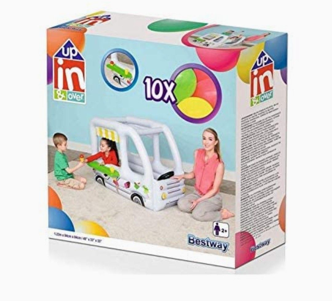 Inflatable Ball Pit (Ice Cream Truck), Babies & Kids, Infant Playtime