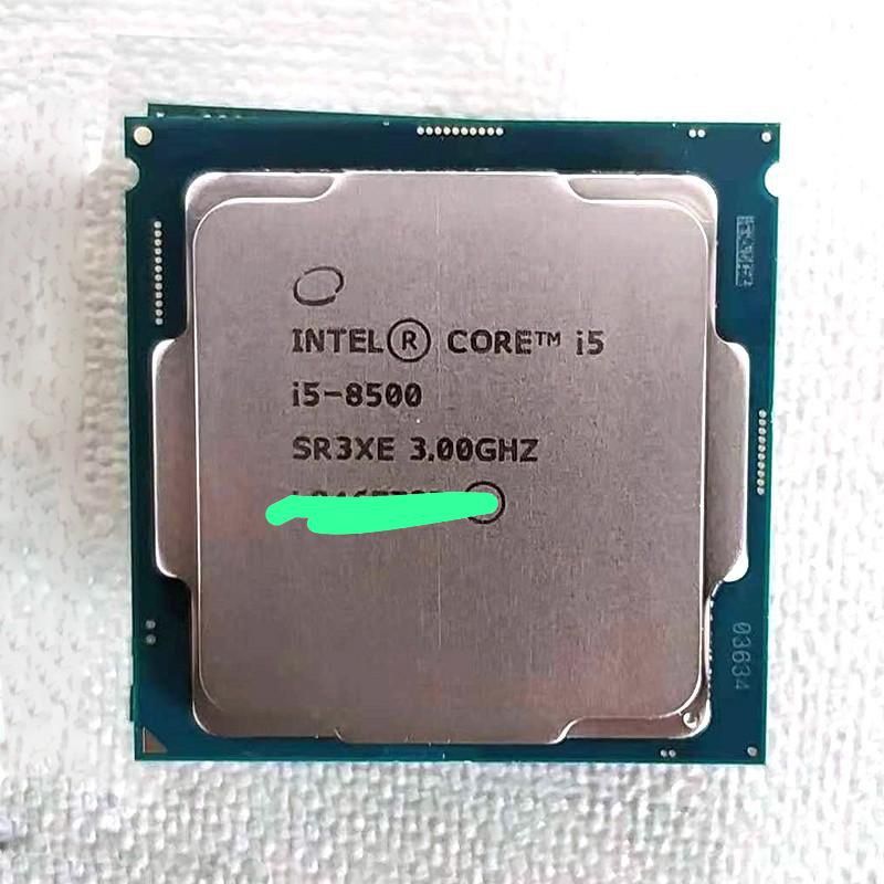 Intel i5-8500 CPU, i5 8500 是拆機件, 完全正常, 私保5天, 電腦＆科技
