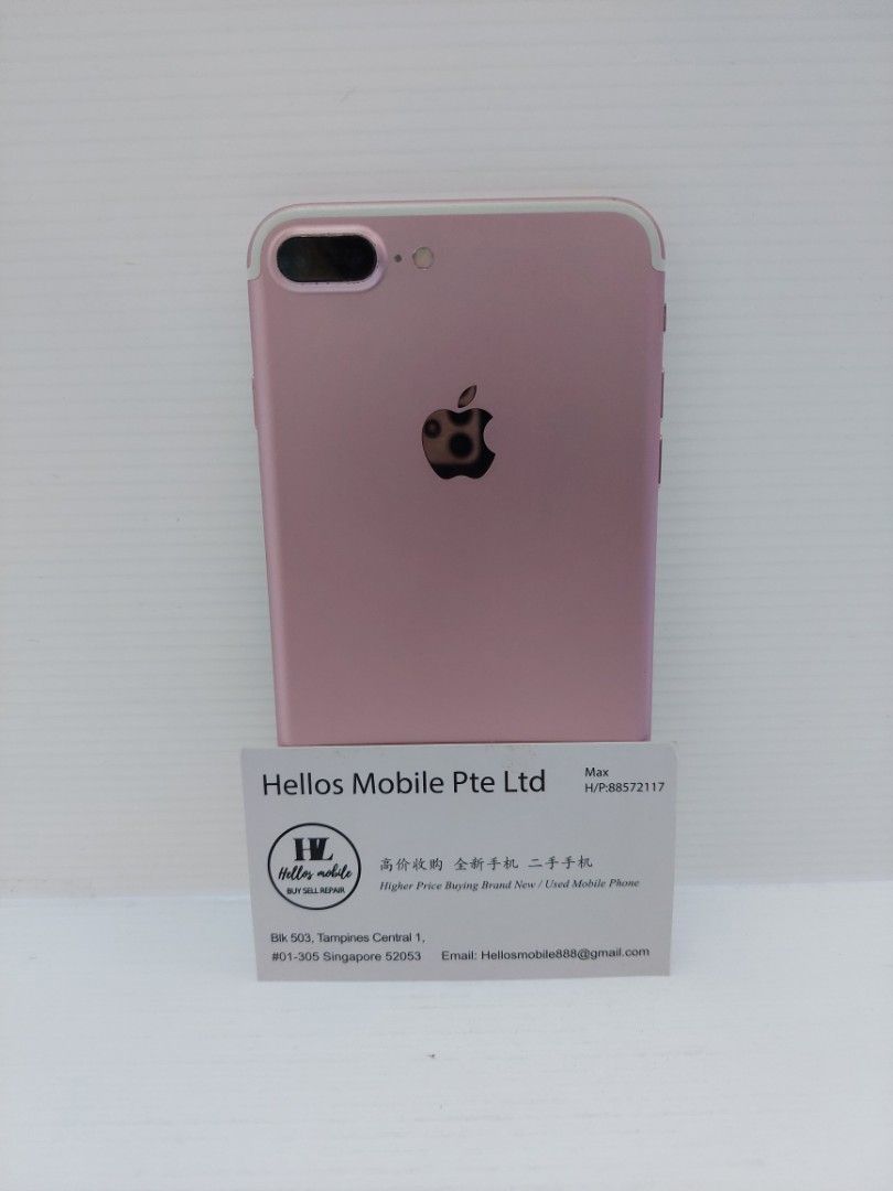 iPhone 7 Plus 128GB Rose Gold Used Mobile Phones Gadgets