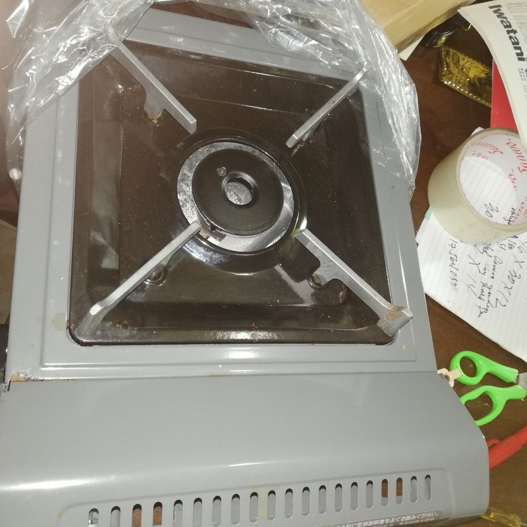 iwatani fuel cassette (Category: Cookware & Accessories) located in Paranaque City. Submitted by 4thestate.surplusan (Listing ID 1223388087, Image 1). Description: iwatani cooking stove for picnics, or samgupsal. Location. paranaque.