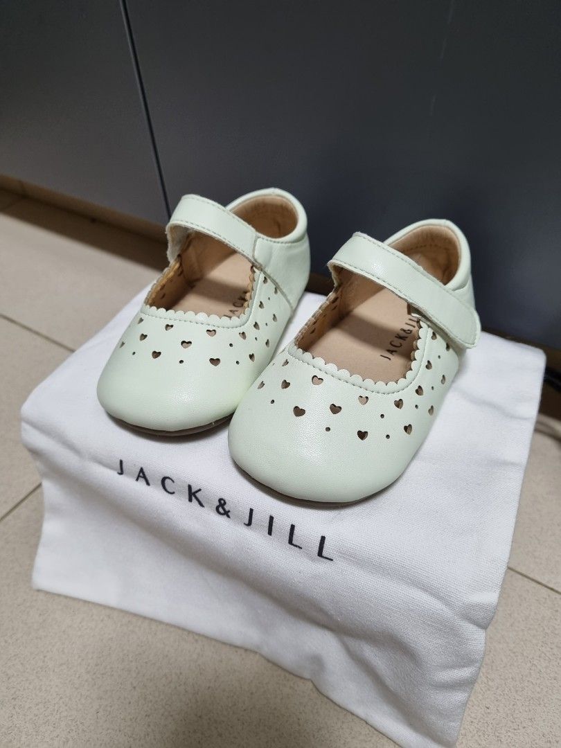 Jack Jill Shoes Inverness Mint Green