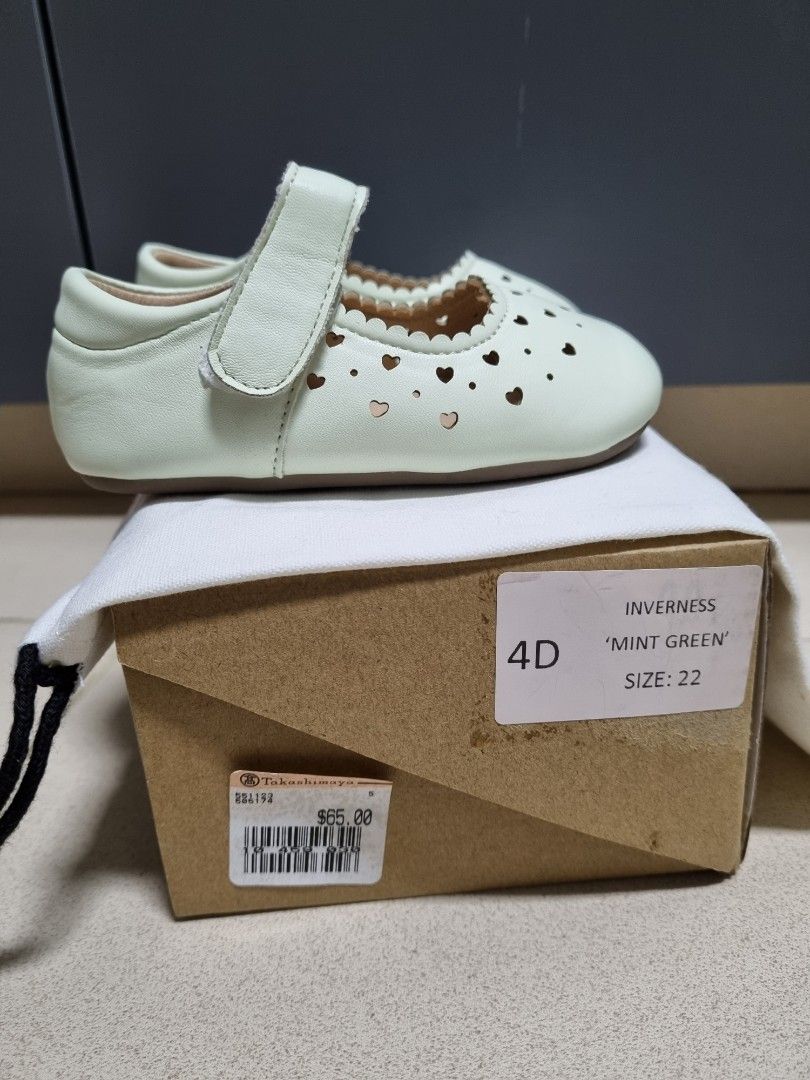 Jack Jill Shoes Inverness Mint Green Babies Kids Babies