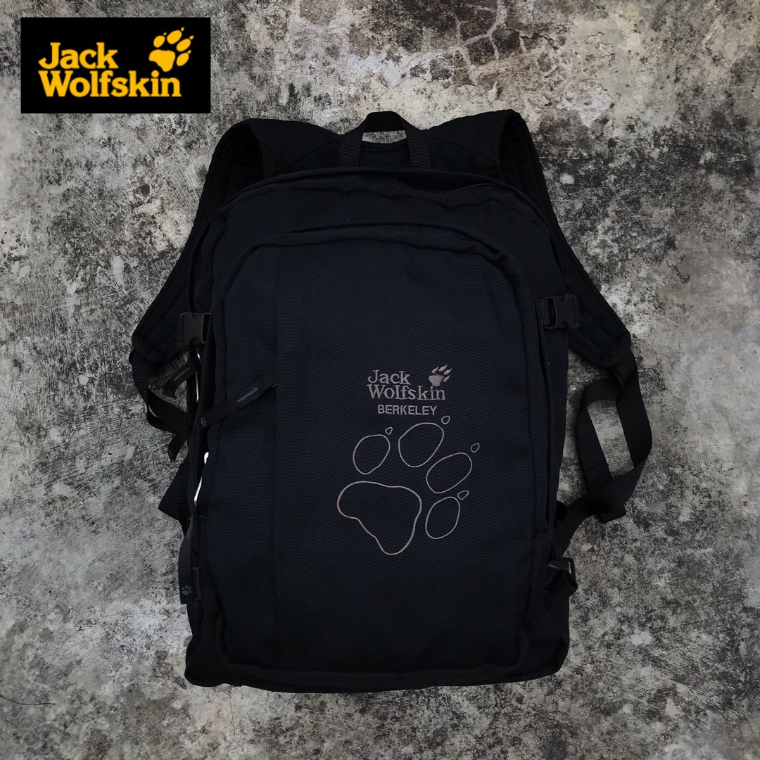 JACK WOLFSKIN Berkeley black JW008 TAS RANSEL JACK WOLFSKIN