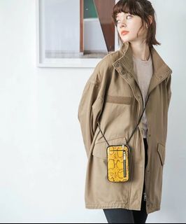 Jeanasis   M65  2way風衣外套（卡其）