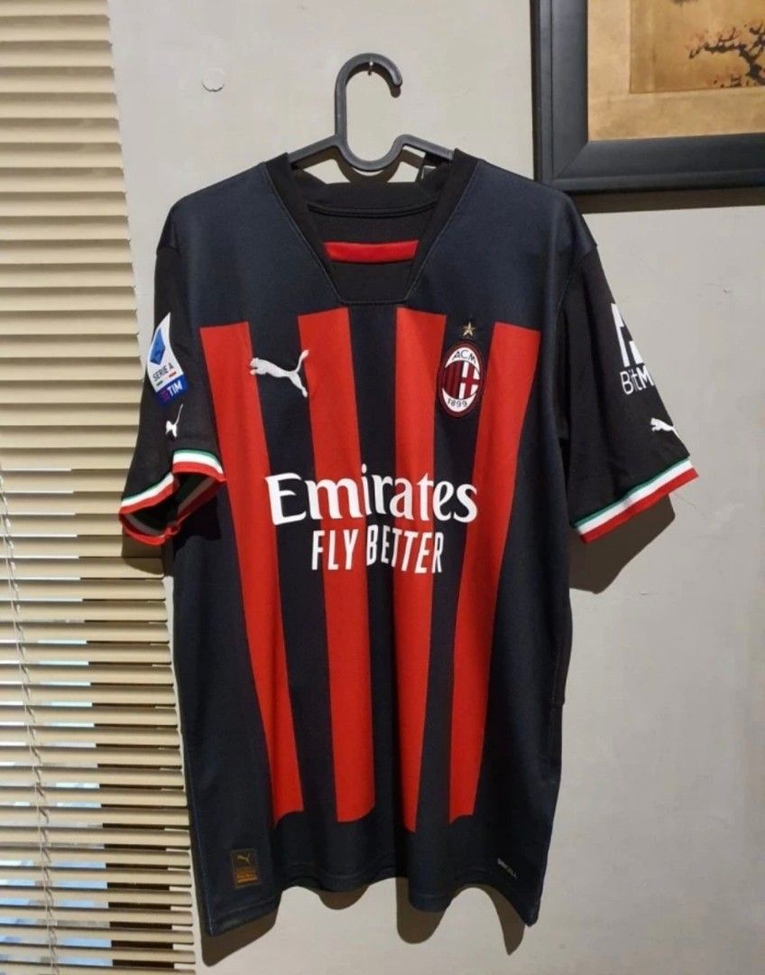 Baju Jersey Milan Original Jersey AC Milan Home 2022/2023 Original