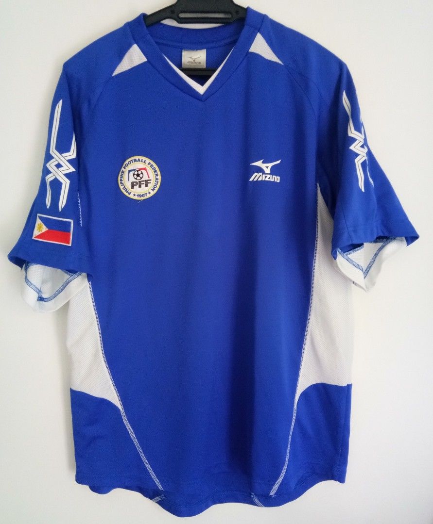 Jersi Mizuno Philippine Football Jersey Men s Fashion Activewear