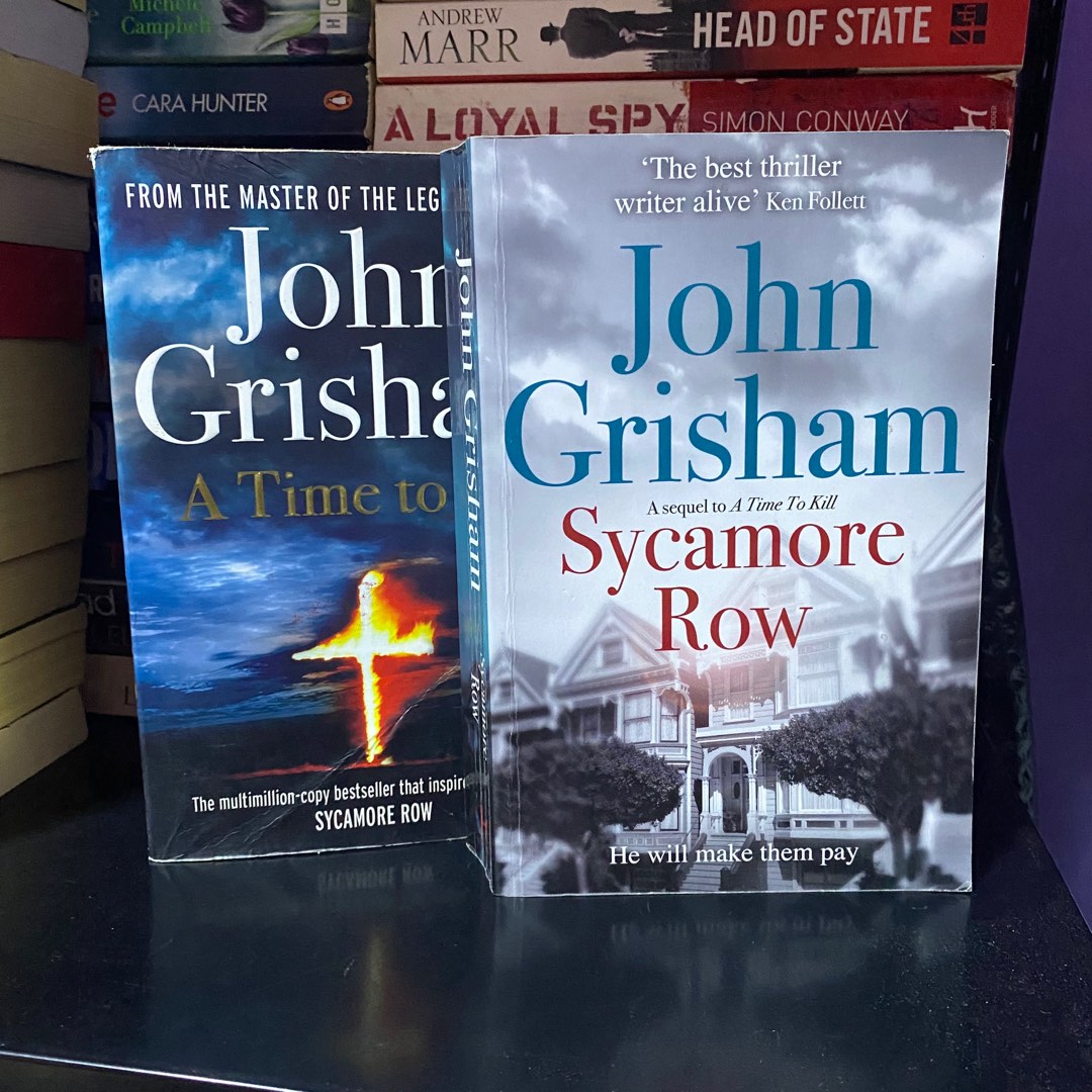 John Grisham Set Hobbies And Toys Books And Magazines Fiction And Non Fiction On Carousell 0949