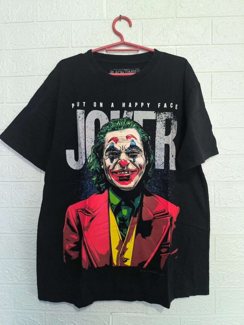 Joker Black Timber Shirt on Carousell