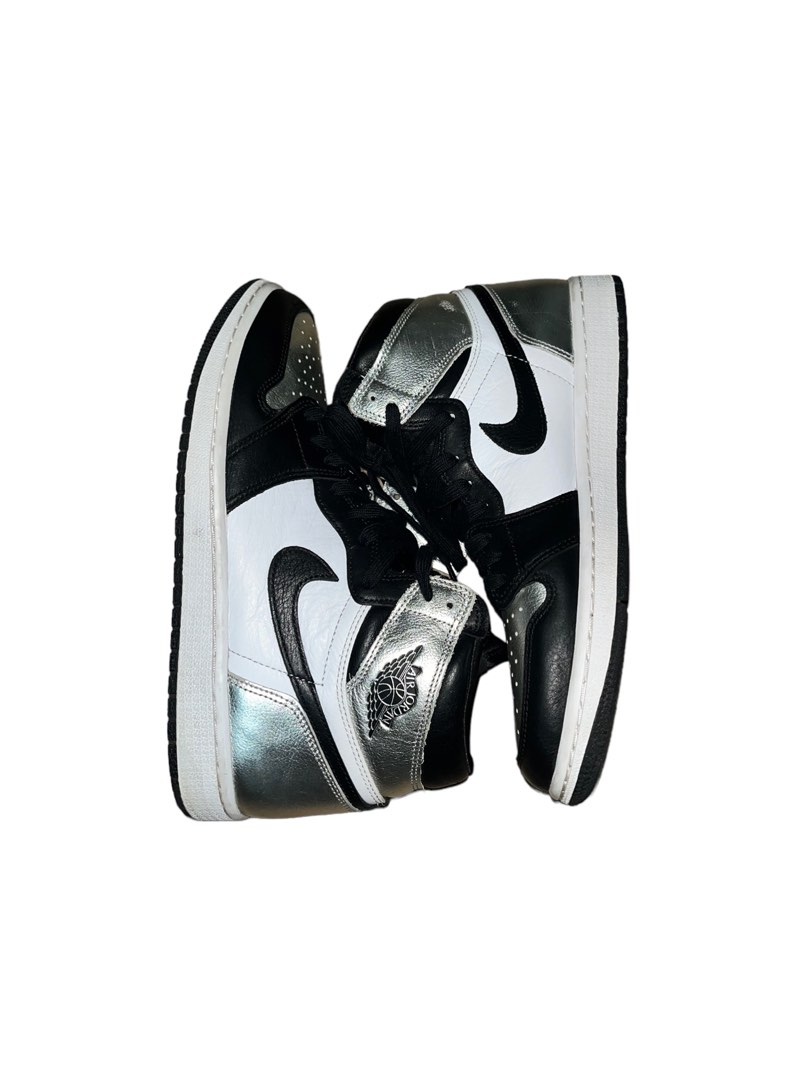 mens silver toe jordan 1