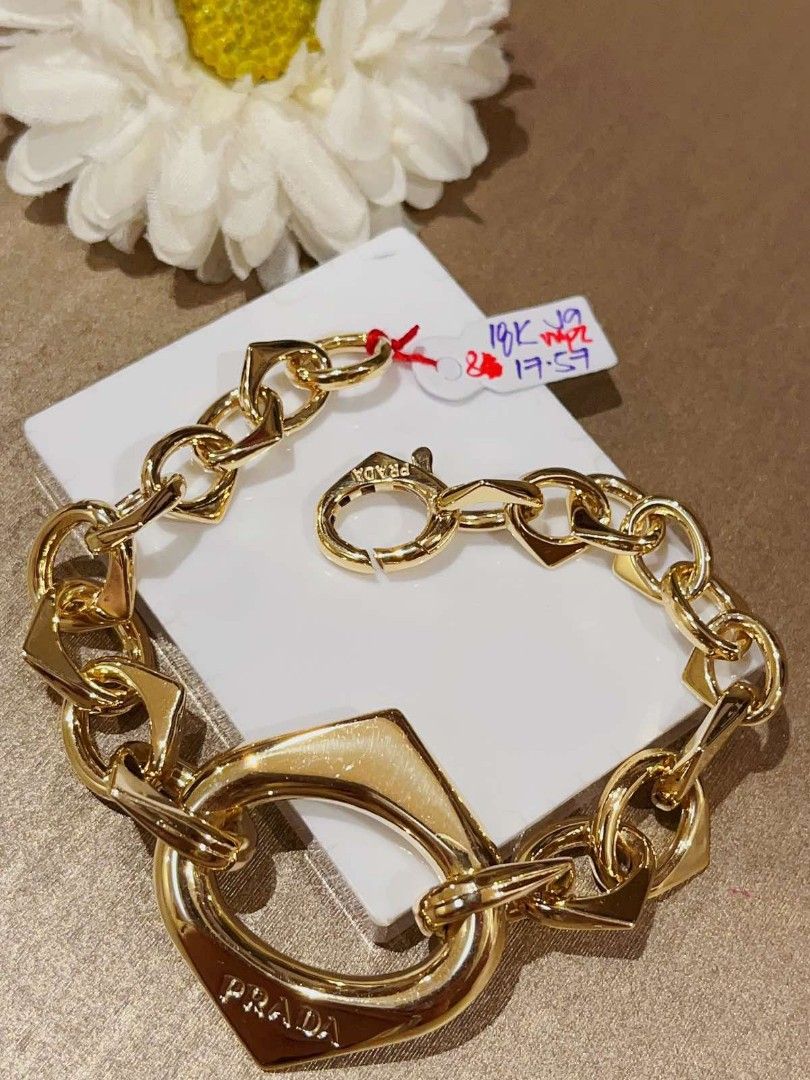 Prada sales heart bracelet
