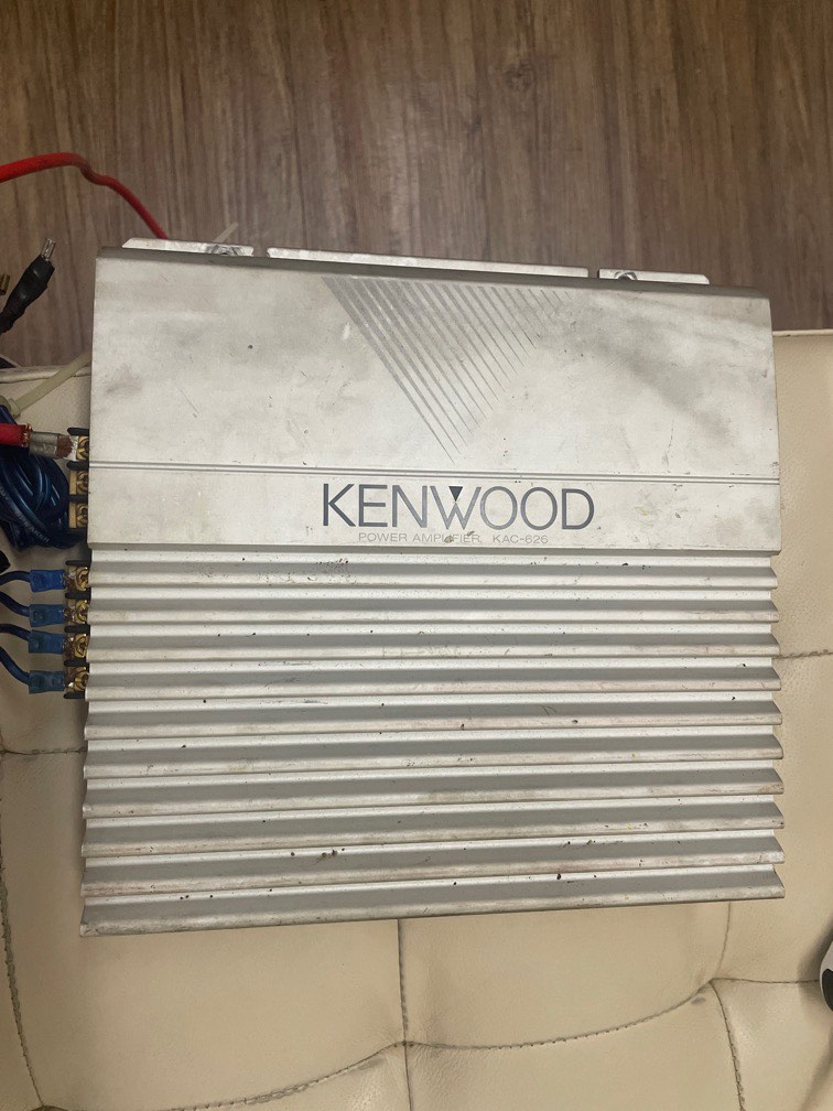 Kenwood KAC-626 汽車音響後級+6x9喇叭一對, 汽車配件, 其他