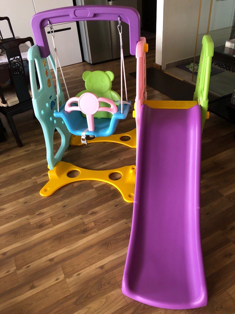 Kids Slide With Swing Babies Kids Infant Playtime On Carousell kids-slide-with-swing-babies-kids-infant-playtime-on-carousell