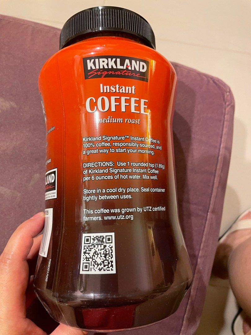 Kirkland instant coffee 16 oz 454g expiry date 11/2023 Big Size