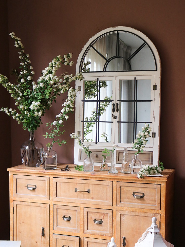 KIRKLAND Vintage Wall Mirror, Furniture & Home Living, Home Decor