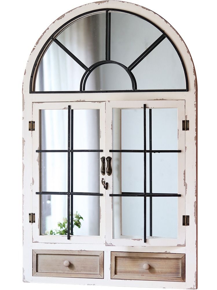 KIRKLAND Vintage Wall Mirror, Furniture & Home Living, Home Decor