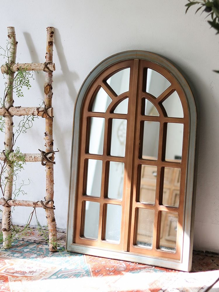 KIRKLAND Vintage Wall Mirror, Furniture & Home Living, Home Decor