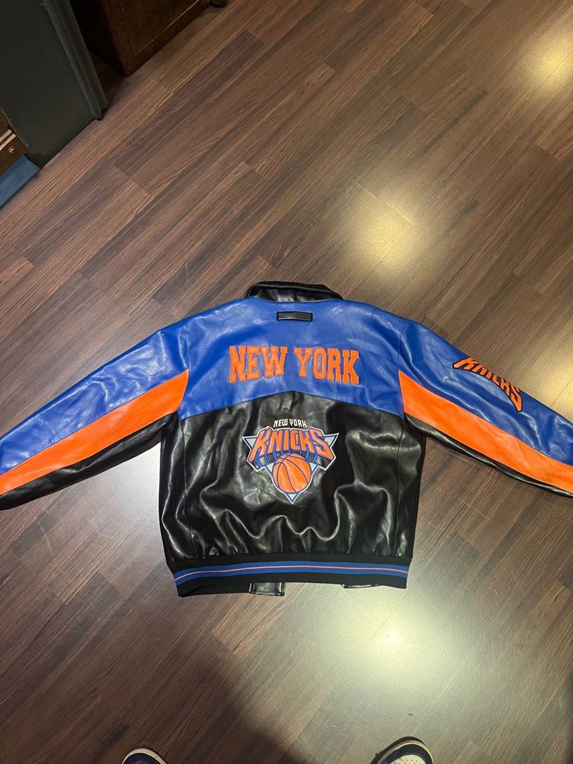 Nike MEN'S SB x NBA Satin Bomber Jacket NEW YORK KNICKS SIZE LARGE BRAND NEW
