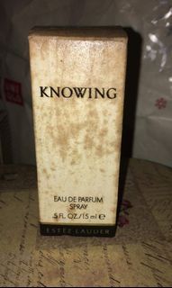 Knowing by Estee Lauder, 15 ml, eau de perfume, full bottle