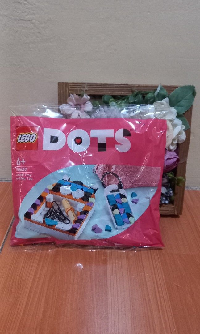 LEGO Dots 30637 Polybag Animal Tray and Bag Tag 94pcs Toys