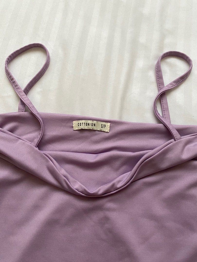 Lilac cotton on top (Category: Others Tops) located in Pasig City. Submitted by _matchabby (Listing ID 1223259834, Image 2). Description: .