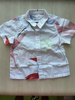 Love Bonito kids button down shirt in Precious Treasures size 3-4