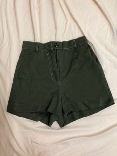 Love Bonito Navy Green Short Pants