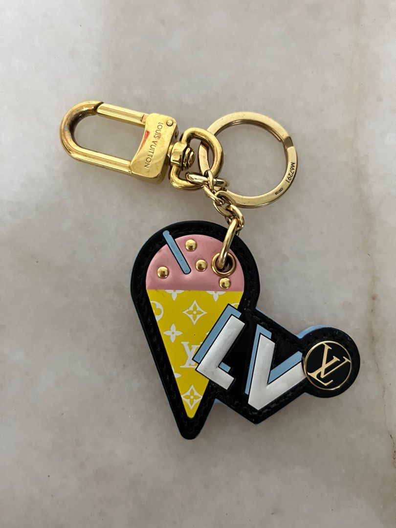 Louis Vuitton LV bag charm keychain Luxury Accessories on Carousell