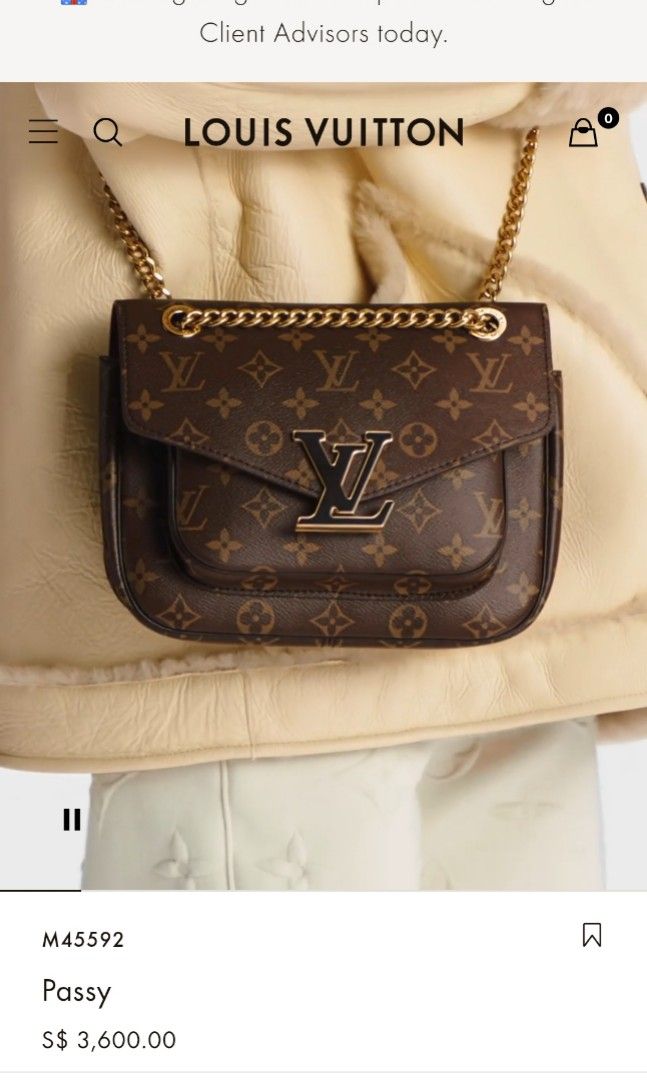 Louis Vuitton Epi Passy, Luxury, Bags & Wallets on Carousell